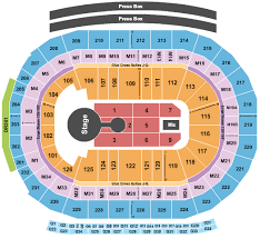 Blake Shelton Little Caesars Arena Seating Chart Detroit