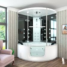 Wenn dusche und badewanne direkt nebeneinander liegen, kann man keine standardduschkabine montieren. Acquavapore Dtp60 140 Sw Eh Whirlpool Wanne Sauna Dusche Duschkabine 2 699 00