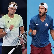 Alexander zverev brushed aside karen khachanov in straight sets on sunday to seal the olympic men's singles title and win germany's first tennis gold since 1992. N8ifio0dnyi73m