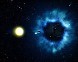 It is more than six times bigger than the sun. Esa Speeding Black Hole