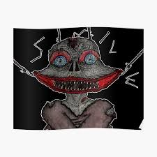 A graffiti group that adheres to the right code and stands out with its paintings. Creepy Smile Posters Redbubble