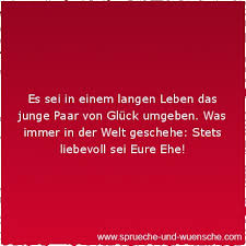 Hochzeitssprüche