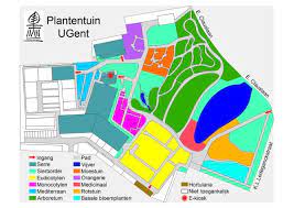 De mening van de groene michelin gids, praktische informatie, kaart en routeplanner voor uw reis naar meise. Plattegrond Plantentuin Faculteit Wetenschappen