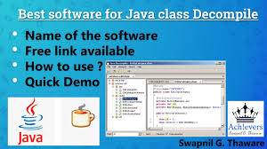Java Decompiler Demo Software For Converting Class To Java Compile Vs Decompile Youtube