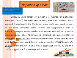 Image result for Electronic Mail