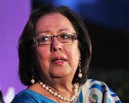 Najma Heptulla in Srinagar, interacts with BJP workers