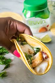 In a medium bowl, whisk together mayonnaise, sour cream, hot sauce and lemon juice. Grilled Fish Tacos With Superfood Slaw Hangry Woman