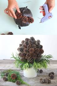 The level of details makes the most challenging project a walk in the park! Diy 1 Farmhouse Decor Pine Cone Topiary A Piece Of Rainbow