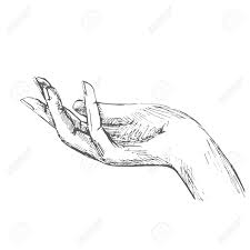 Hand Open Palm Illustration In Sketch Style Royalty Free Cliparts Vectors And Stock Illustration Image 85678746 A beginner's guide to reading palms. hand open palm illustration in sketch style