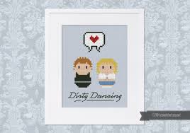 Maybe you would like to learn more about one of these? Dirty Dancing Johnny And Baby Mini People In Love Digital Cross Stitch Pattern