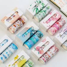 5 Pcs Box Beautiful Flower Washi Tape Diy Decoration Scrapbooking Planner Masking Tape Adhesive Tape Label Sticker In 2020 Washi Tape Planner Tape Gifts Washi Tape Diy