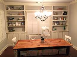Which colours for my dining room? Made Built In Shelving In The Dining Room Woodworking