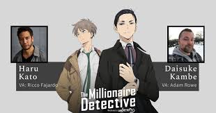 The millionaire detective balance unlimited s1e1 i came i saw i sponsored reaction. Funimation Reveals The Millionaire Detective Anime S English Dub Cast News Anime News Network