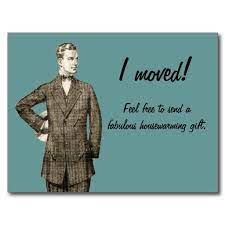 Bliss collections moving announcement postcards, pack of 50 funny post cards to notify family and friends we've just moved and change of amazon's choicefor moving announcements. Funny Vintage I Moved Announcement Postcard Zazzle Com Funny Moving Announcement Moving Announcement Postcard Vintage Humor