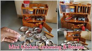 In some kitchen sets, prepared toy food items are also provided. Mini Kitchen For Real Steel Cooking Set Little Cooking Kitchen Unboxing Kids Kitchen Set Youtube
