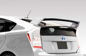 2010, 2011, 2012, 2013, 2014, 2015, 10, 11, 12, 13, 14, 15. 2010 2015 Toyota Prius Duraflex Tk R Trunk Lid Rear Wing Spoiler 1 Piece