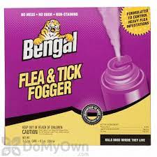 Dog flea, tick & pest control. Bengal Flea And Tick Fogger