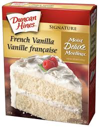French Vanilla Cake Mix French Vanilla Cake Vanilla Recipes Vanilla Cake Mixes