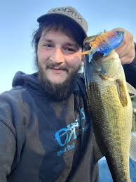 Smallmouth bass biting