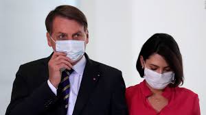 Meet brazil's first lady michelle bolsonaro; Bolsonaro Brazilian President Says He Has Mold In His Lungs As His Wife Tests Positive For Covid 19 Cnn