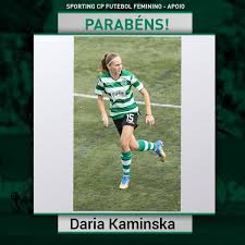 Cf benfica x sporting cp. A Daria Kaminska Sporting Cp Futebol Feminino Apoio Facebook