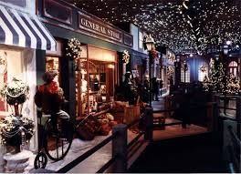 Enchanted Village Main Street Scene Historic New England Village Main Street