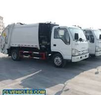 Isuzu Garbage Truck 4cbm Garbage Compactor Truck 4m3 Mini Garbage Truck