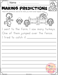 November Making Predictions Making Predictions 2nd Grade Worksheets 1st Grade Math Worksheets