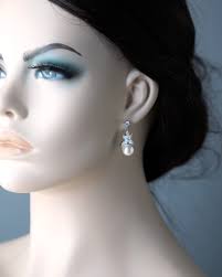 White Pearl Drop Earrings 2024