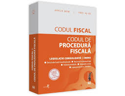 Noul cod de procedura fiscala care se va aplica de la 1 ianuarie 2016 incepe cu definirea a 40 de termeni si expresii. Codul Fiscal È™i Codul De ProcedurÄƒ FiscalÄƒ LegislaÈ›ie ConsolidatÄƒ È™i Index Aprilie 2018 EdiÈ›ie TipÄƒritÄƒ Pe Hartie AlbÄƒ Universul Juridic