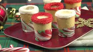 Marble Dipped Cookie Shots Watch Christmas Cookie Challenge Extras From Food Network Food Network Recipes Cookie Shots Dipped Cookies