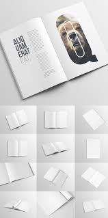 Free A4 Magazine Booklet Mockup Template In 2020 Graphic Design Mockup Magazine Mockup Booklet Design
