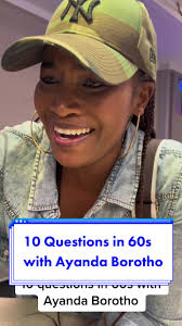 South African Actress and Author Ayanda Borotho shares her 10 questions