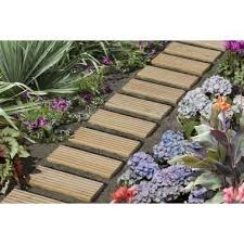 Rollweg Aus Larche 25 X 250 Cm Amazon De Baumarkt Trittsteine Garten Garten Gartenplatten