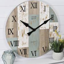 Large wall clock with 3d roses in pale pink color in shabby chic style, living room clock , for girl's room the pink wall clock the can be used as a mother's day gift , birthday gift, wedding gift, house warming gift, christmas gift these clock will delight fans of shabby chic decor, vintage, provence, retro. Shabby Chic Multi Color Wall Clock Clocks Wall Clocks