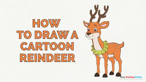 How To Draw A Cartoon Reindeer In A Few Easy Steps Drawing Tutorial For Kids And Beginners Youtube Private is romeo and cupid is juliet. how to draw a cartoon reindeer in a few easy steps drawing tutorial for kids and beginners
