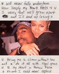4 Jada Tupac S Love Letter To Jada Pinkett I Loved Their Relationship 90s Tupac Jadapinkettsmith Tupac And Jada Tupac 2pac