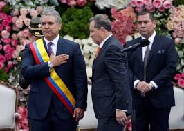 Doszło do tego podczas wizyty duque'a w departamencie norte de santander w północnej części kraju. Policia Colombiana Investiga Conspiracoes Contra O Presidente Ivan Duque Mundo G1