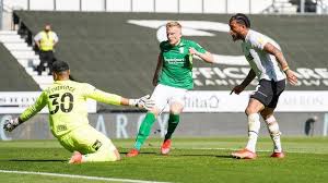 Последние твиты от derby county (@dcfcofficial). Derby County 1 2 Birmingham City Lukas Jutkiewicz S Header Ensures Blues Will Stay In Championship Bbc Sport