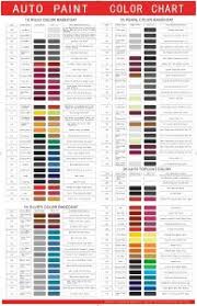 diye supply car paint colors with free samples