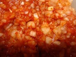 Sauce Jugosl Scharfe Zwiebeln Rezept Rezept Rezepte Serbische Rezepte Essen
