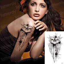 Check spelling or type a new query. Sketsa Burung Hantu Tahan Air Sementara Tato Stiker Body Cat Tangan Tato Lengan Lengan Tato Palsu Rose Wanita Buddha Tattoo Sementara Tato Aliexpress