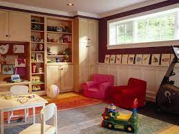 Can't stand toys and books everywhere in your house? Basement Design Ideas Hgtv