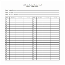 Electrical panel labels wire tags electrical label maker Electrical Panel Schedule Template Excel Lovely Panel Schedule Template 8 Free Word Excel Pdf For Label Templates Schedule Template Printable Label Templates