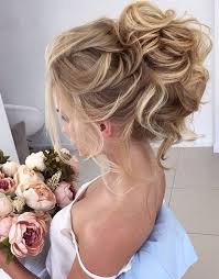 Beautiful Loose High Bun Wedding Hairstyles 2017 Love Life Fun Messy Wedding Hair Messy Hair Updo Hair Styles