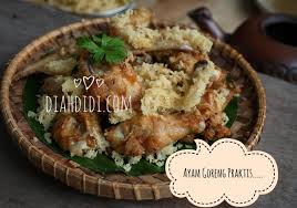 Ayam kremes yang gurih dan renyah pasti bakal jadi kesukaan keluarga. Diah Didi S Kitchen Sayap Ayam Goreng Praktis Tanpa Ungkep