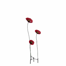 For over 35 years, we've been helping florists, garden centres, retailers, designers, event organisers and film stylists, make lasting impressions. Nouveau Poppy Flowers Metal Garden Ornament Garden Decor Mitre 10