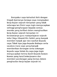 Contoh soalan kaji selidik sejarah pt3 soalan aw. Contoh Kerja Kursus Sejarah Pt3 Bab 7