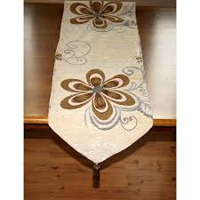 Chenille Floral Design Table Runners Walmart Com Table Runners Table Runner And Placemats Table Runners Wedding