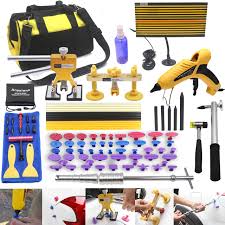 Maybe you would like to learn more about one of these? Anyyion 98pcs Paintless Dent Repair Kits Car Body Dent Repair Tools Hail Dent Removal Kit For Car Hail Damage Dent Ding Remover Full Set Starter Set Kits Buy Online In India At Desertcart In